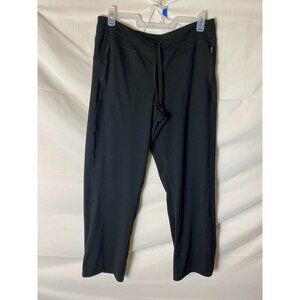 CHAMPION MENS SIZE XL ACTIVEWEAR PANTS JOGGERS BLACK ZIP POCKETS DUODRY SWEATS